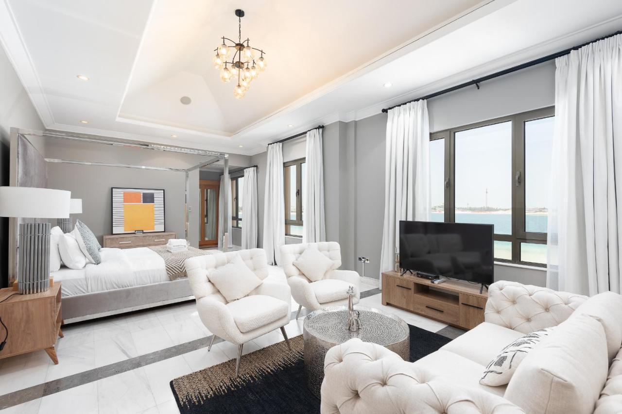 Maison Privee - Prvt Pool & Beach! In Luxury Palm Jumeirah Villa Dubai Exterior foto